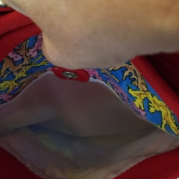 Anne Ormsby Hand Painted Crossbody Bag - Picture 4 of 5